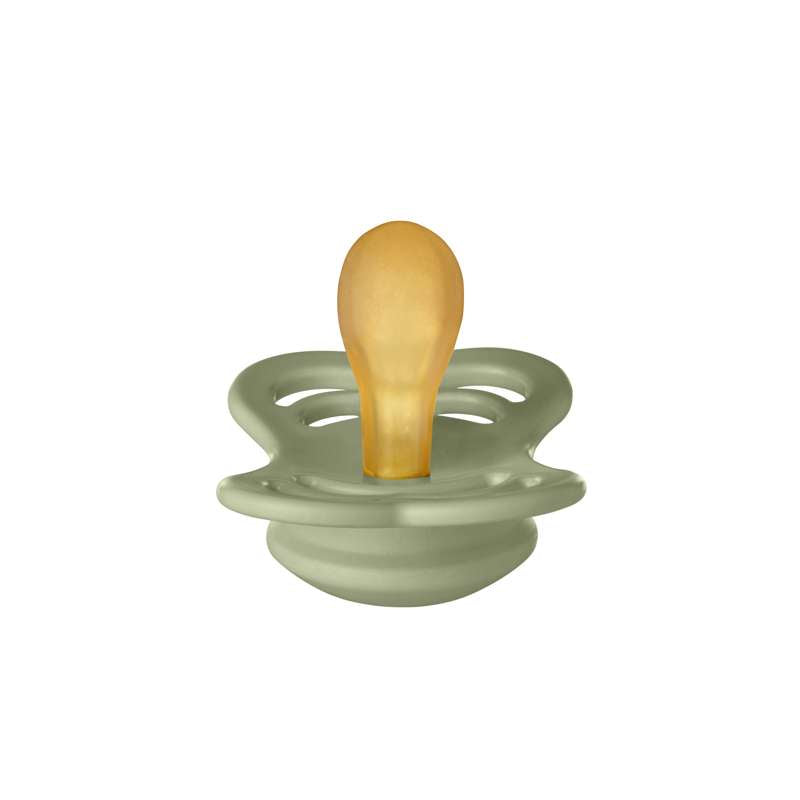 BIBS Symmetrisk Supreme Sut - Str. 1 - Naturgummi - Sage
