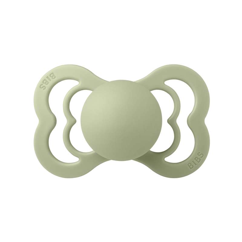 BIBS Symmetrisk Supreme Sut - Str. 2 - Naturgummi - Sage