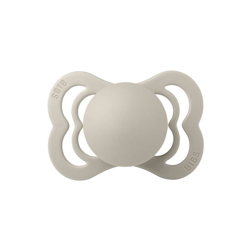 BIBS Symmetrisk Supreme Sut - Str. 1 - Silikone - Sand