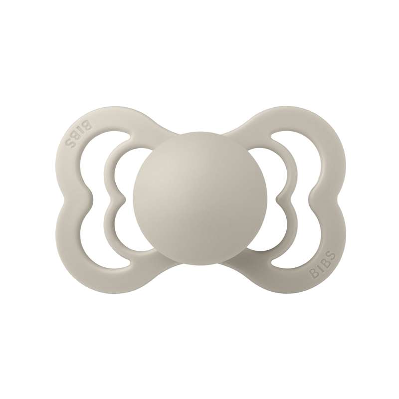 BIBS Symmetrisk Supreme Sut - Str. 2 - Naturgummi - Sand