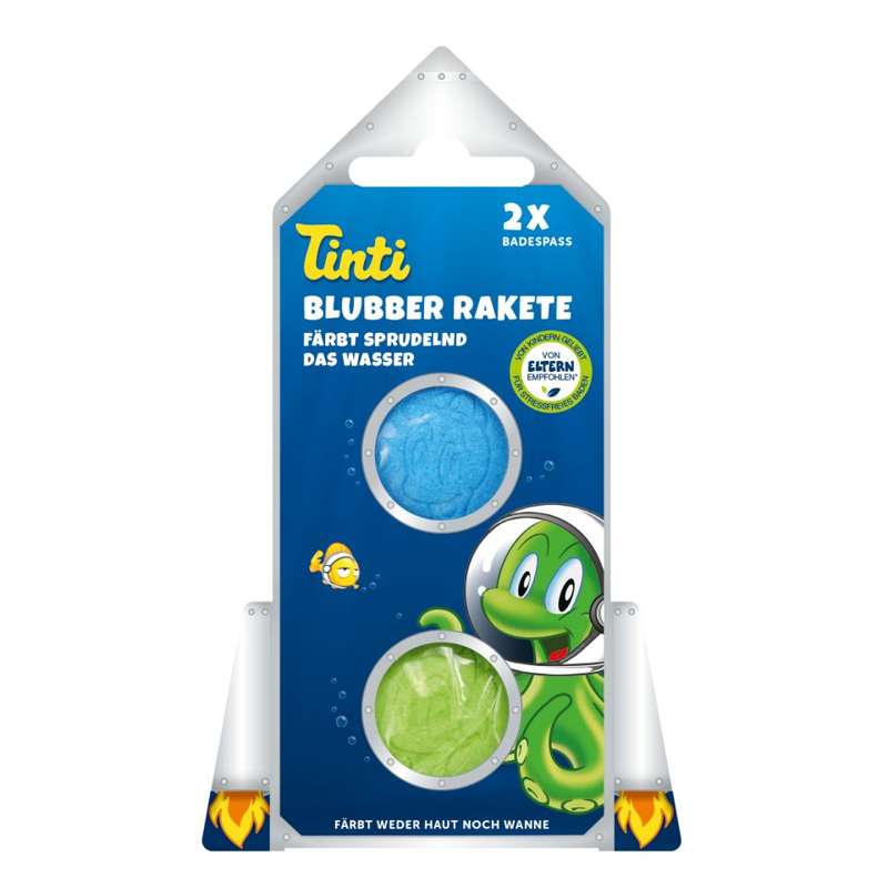 Tinti Baderaket - 2 Tabletter - Blå/Grøn