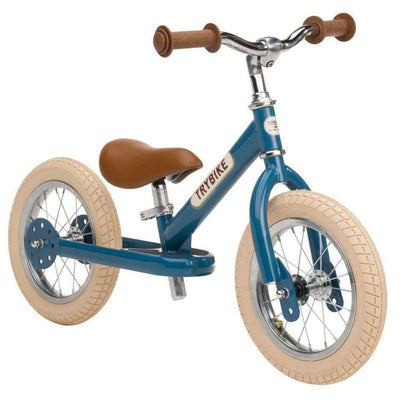 Trybike Retro Løbecykel - To Hjul - Vintage Blå