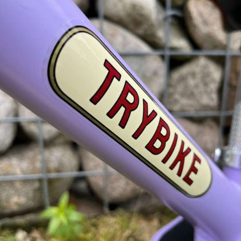 Trybike Retro Løbecykel 2-i-1 - To eller Tre Hjul - Vintage Lilla
