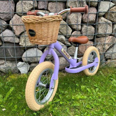 Trybike Retro Løbecykel - To Hjul - Vintage Lilla