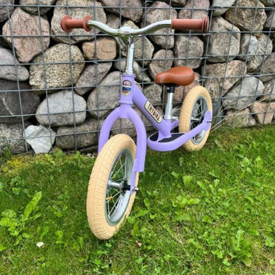 Trybike Retro Løbecykel - To Hjul - Vintage Lilla