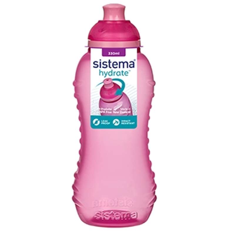 Sistema Drikkedunk - Twist´n´Sip Squeeze - 330ml - Pink