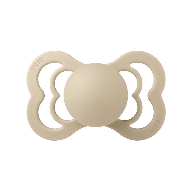 BIBS Symmetrisk Supreme Sut - Str. 2 - Naturgummi - Vanilla