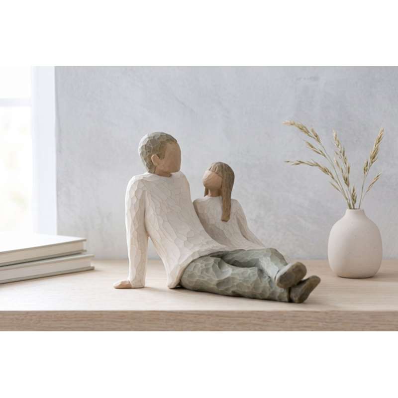 Willow Tree Father & Daughter Figur (far og datter)