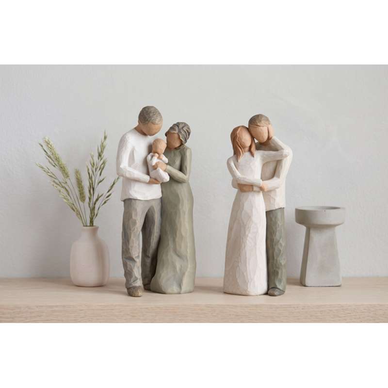Willow Tree Together Figur (mand og kvinde)