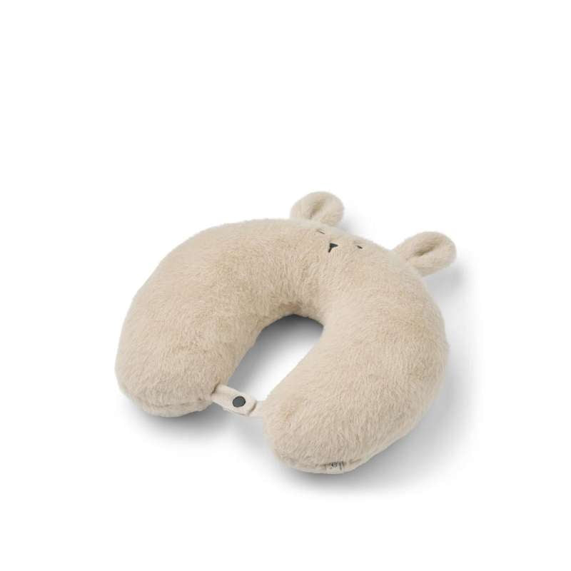 Liewood Alto Rejsenakkestøtte - Rabbit - Mist