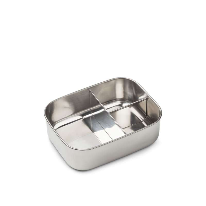 Liewood Arthur Ruminddelt Madkasse - 900 ml. - Stål/Silikone - Dinosaurs/Mist