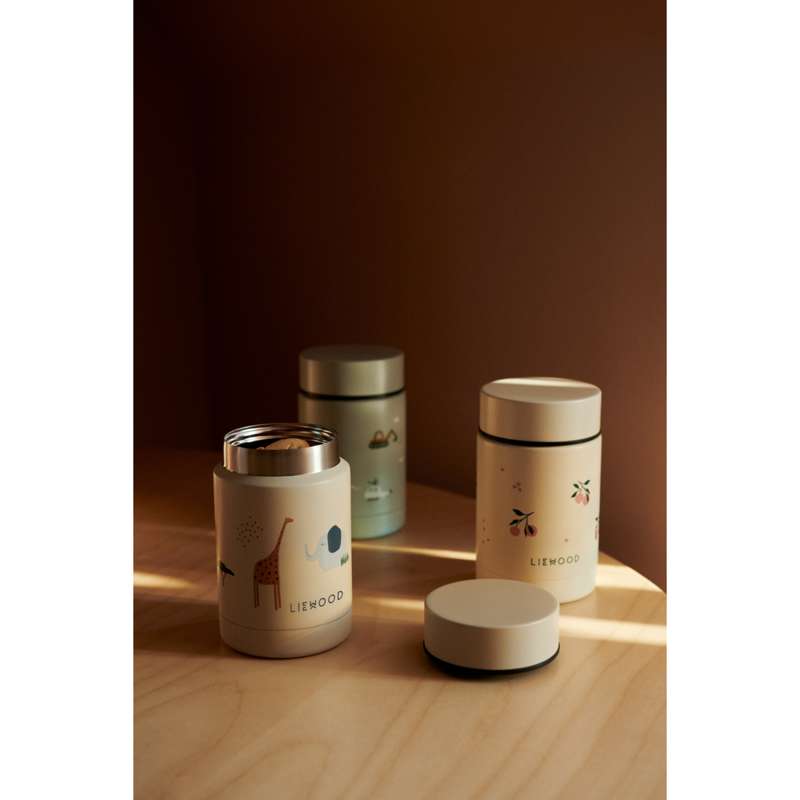 Liewood Nadja Termobeholder - Vehicles/Dove Blue Mix