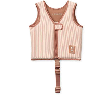 Liewood Dove Badevest i Bæk-og-Bølge - Y/D Stripe Pale Tuscany/Creme de la Creme