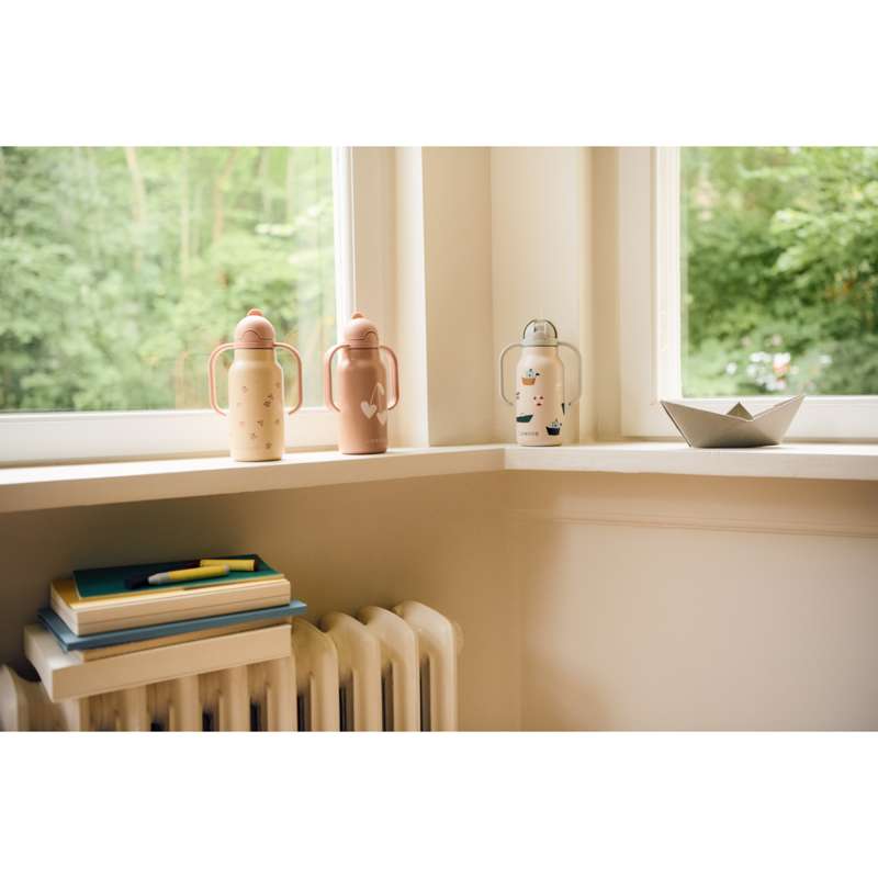 Liewood Kimmie Drikkeflaske - Rustfrit Stål - 250ml - Sailing/Sandy