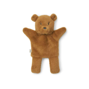 Liewood Honor Hånddukke - Bamse - Golden Caramel