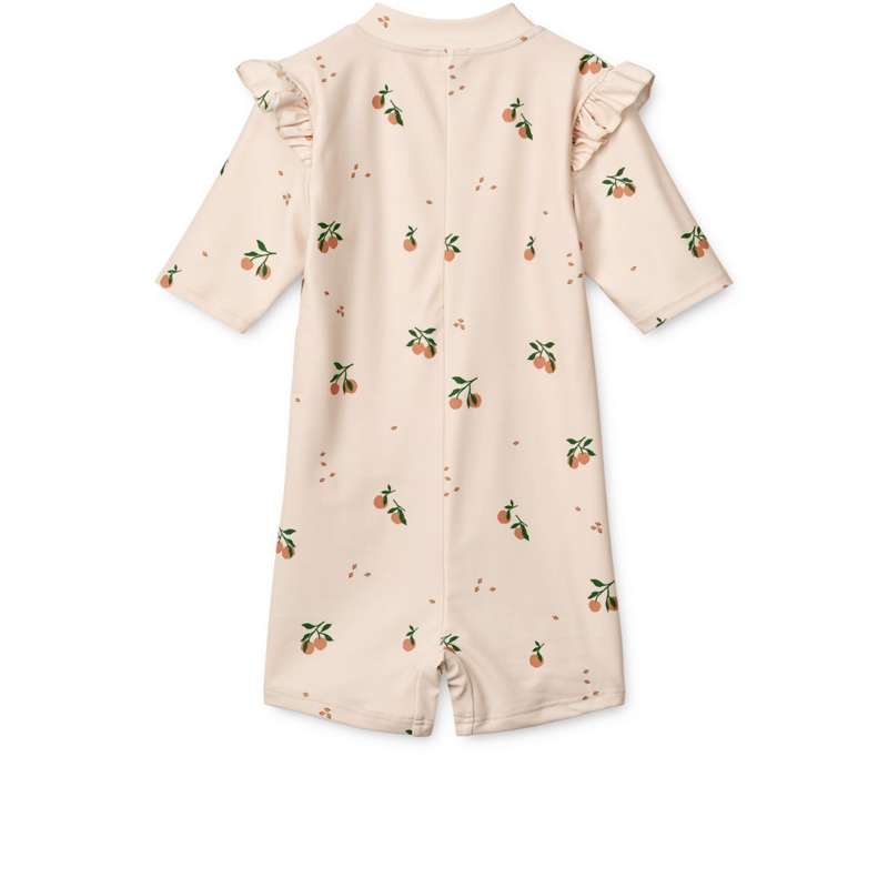 Liewood Amel Svømmedragt med UV Beskyttelse - Peach/Sea Shell
