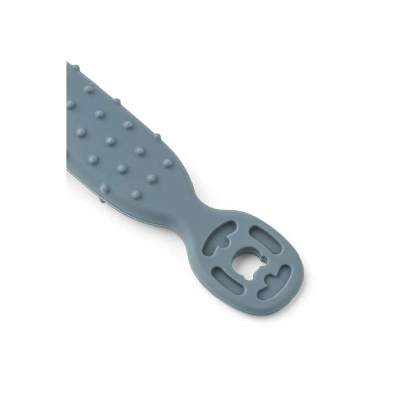 Liewood Caelia Baby Læringsskeer - 4 stk - Whale Blue/Multi Mix