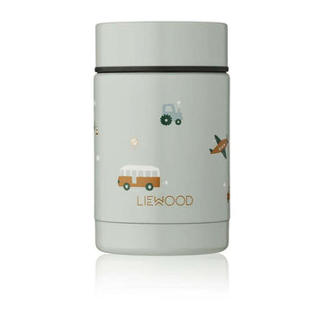 Liewood Nadja Termobeholder - Vehicles/Dove Blue Mix
