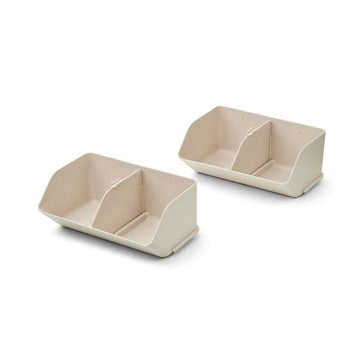 Liewood Rosemary Opbevaringskasse - Medium - 2-pak - Sandy