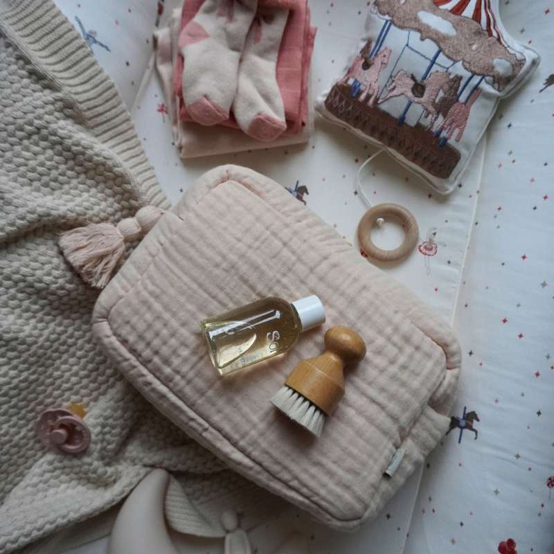 Cam Cam Copenhagen Muslin Toilettaske - OCS - Latte