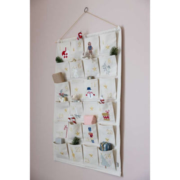 Cam Cam Copenhagen Julekalender - GOTS - Beige