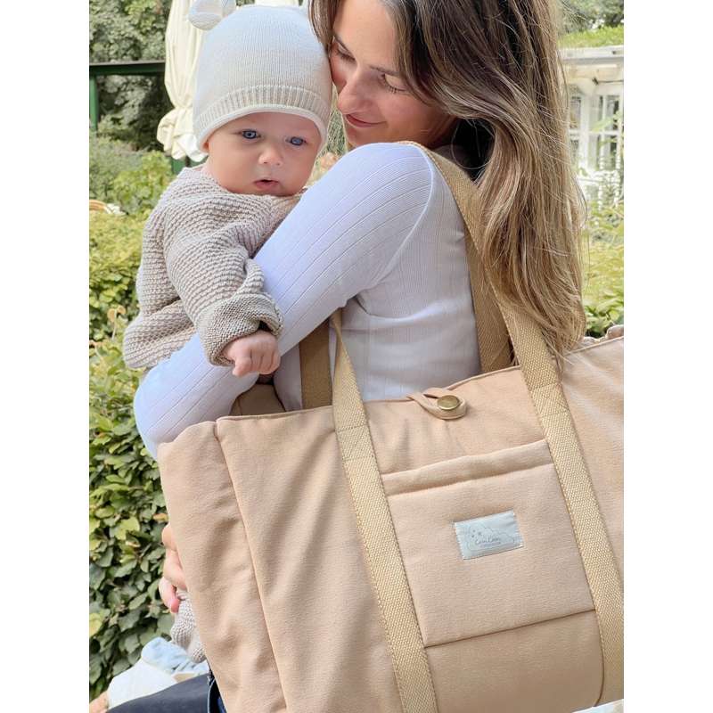 Cam Cam Copenhagen Charlie Babyhue - Strik - GOTS - Off White