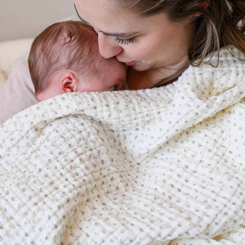 Cam Cam Copenhagen Muslin Babytæppe - GOTS - Rowan