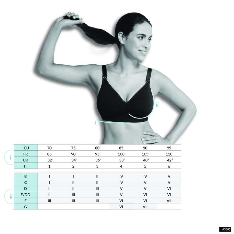 Carriwell New Mum - Amme-BH Lace Drop Cup (Sort)