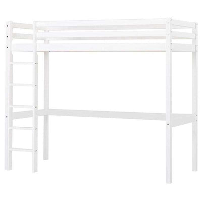 Hoppekids ECO Dream Højseng - 90x200 cm. (Hvid)