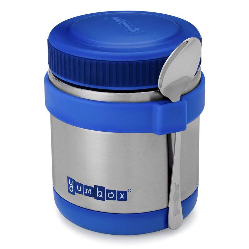 Yumbox Zuppa Termo Madbeholder m. Ske - 415 ml. - Neptune Blue