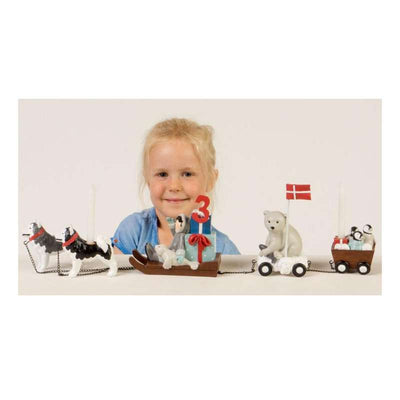 Kids by Friis Hundeslæde fødselsdagstog