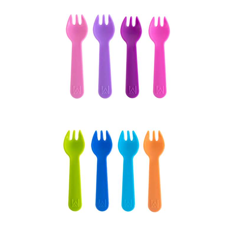 MontiiCo Spork Sæt - 4 stk. - Blush