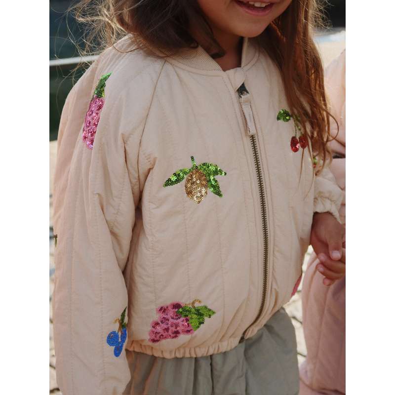 Konges Sløjd Juno Sequin Bomberjakke - Frappé