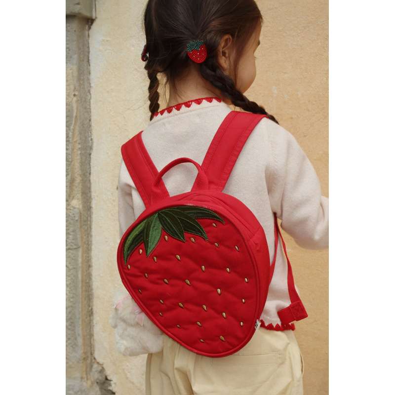 Konges Sløjd Minirygsæk - Strawberry