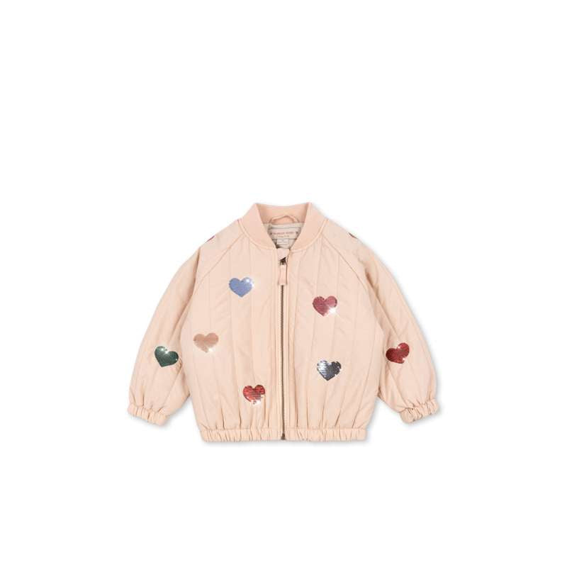 Konges Sløjd Juno Sequin Bomberjakke - Cameo Rose