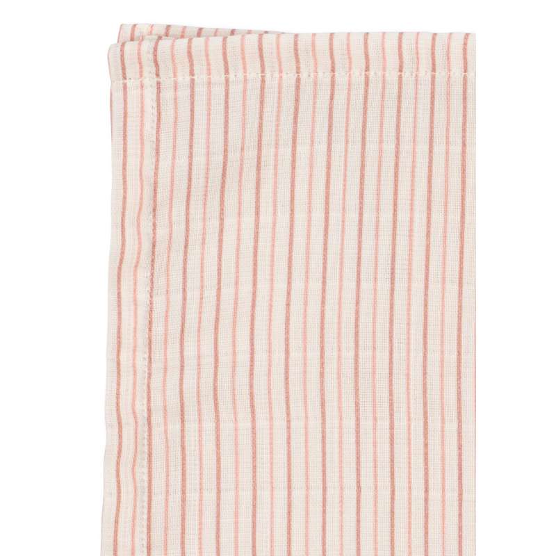 Konges Sløjd Stofbleer - 3-Pak - GOTS - Stripie Petite Rose