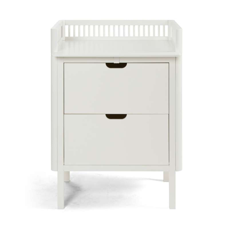 Sebra Puslebordet m. Skuffer - Classic White