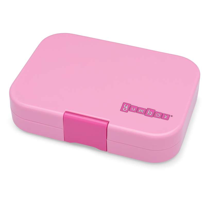 Yumbox Madkasse uden Indsatsbakke - Panino - til 4 rum - Power Pink