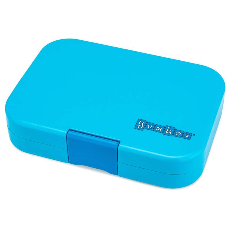 Yumbox Madkasse - Panino - 4 rum (Yoyo Yellow/Polar Bear)